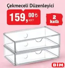 ÇEKMECE DÜZENLEYİCİ 2 KATLI